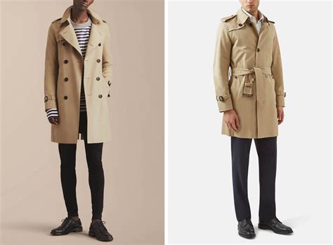 aquascutum trench coat vs burberry|Burberry trench coats length.